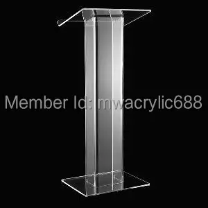 

Free Shipping Popularity Beautiful Modern Design Cheap Clear Acrylic Lectern