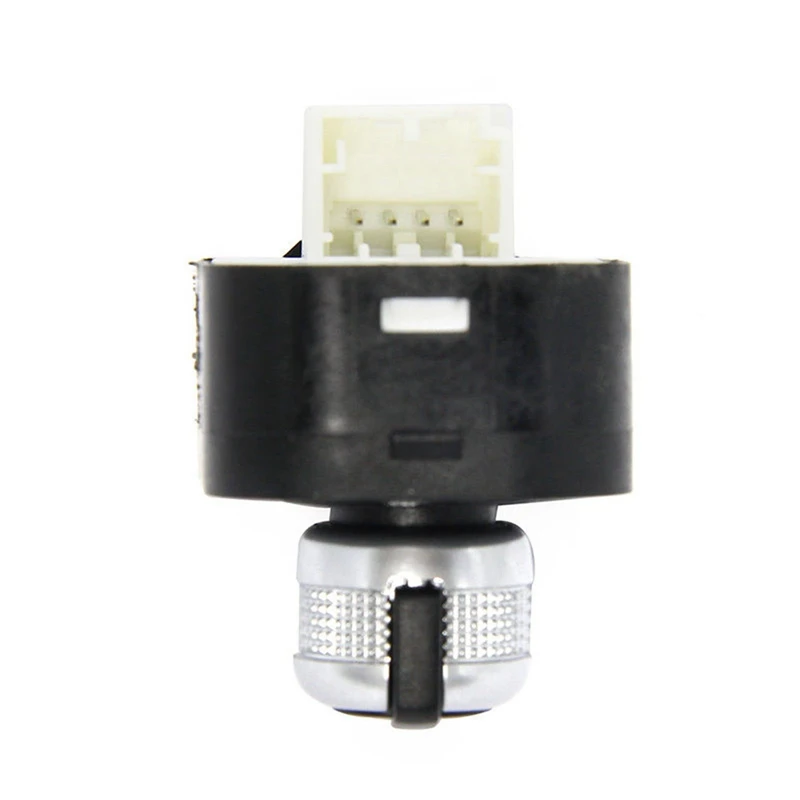 1x Хром Боковая дверь зеркало Управление переключатель кнопка ручка со складной