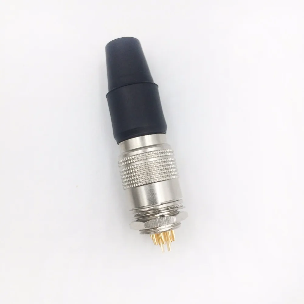 Hirose металлический круговой разъем 10 pin гнездо HR 10A-10P-10S и 10A-10R-10P штекер для красной