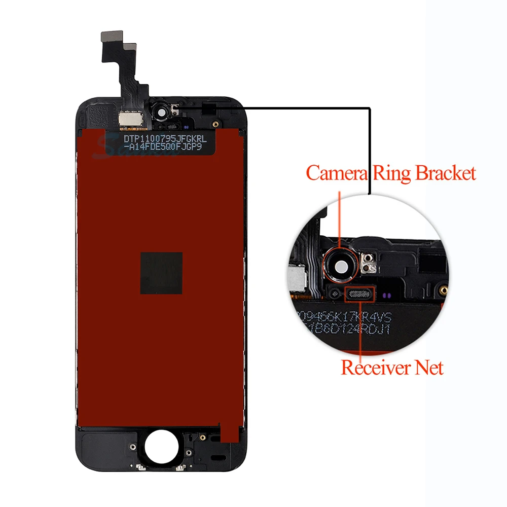 SANKA AAA для iPhone 5 5S 6 PLUS S ЖК дисплей модуль сенсорный экран дигитайзер Запчасти