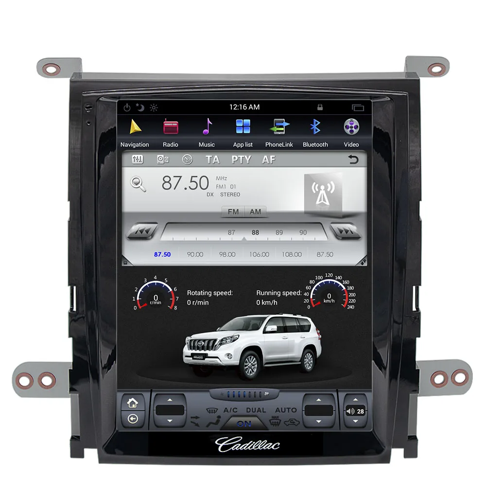 Tesla Android 6 0 без dvd плеера GPS навигация для Cadillac Escalade мультимедиа автомобиля