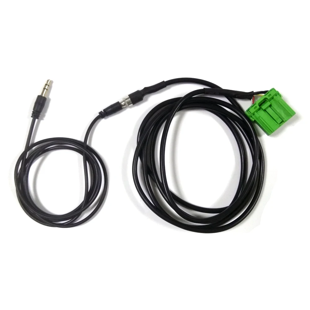 Biurlink автомобильный радиоприемник для CD дисков зеленый 6 + 8 Pin аудио вход кабель Aux