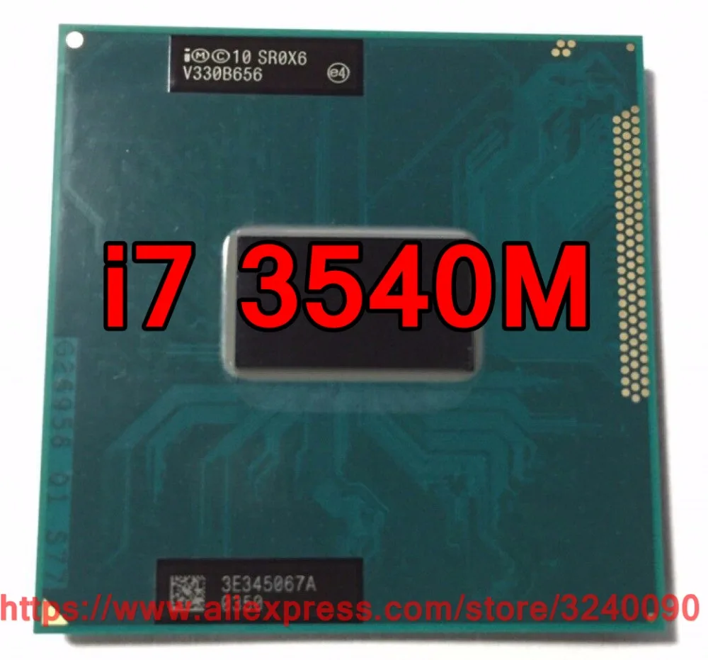 Оригинальный процессор lntel Core i7 3540m SR0X6 4 Мб кэш памяти 3 0 ГГц двухъядерный для