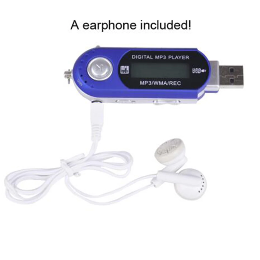 Портативный музыкальный мини-плеер Marsnaska 4 Гб памяти USB mp3-плеер HD ЖК-экран