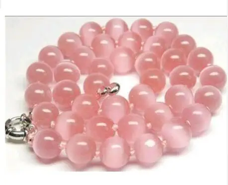 Бусины из натурального розового опала 8 мм бусины овальной формы для подарка! 10