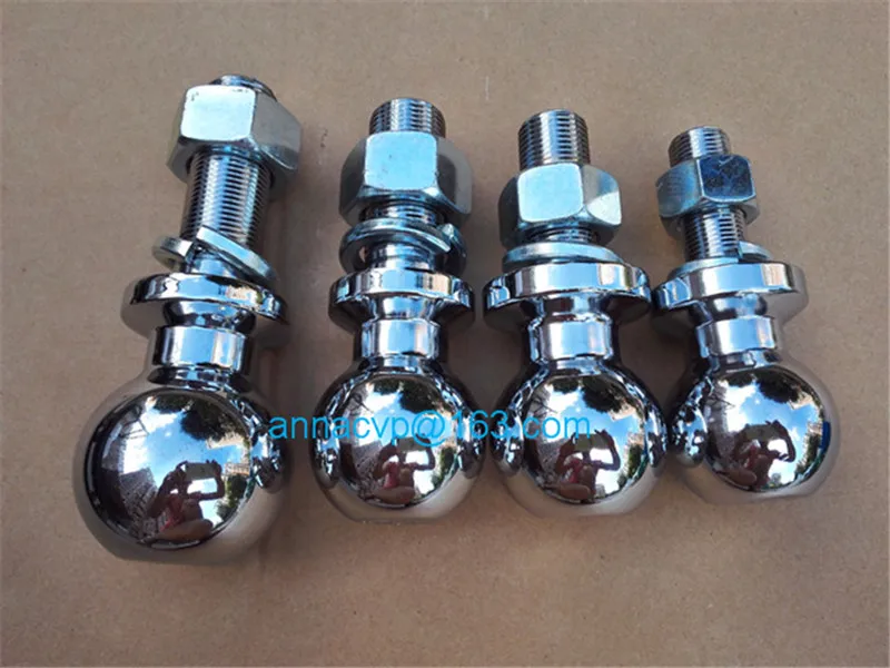 Хромированный буксировочный шар 50 мм диаметр 3/4 хвостовика Тяговая тяжка прицепа