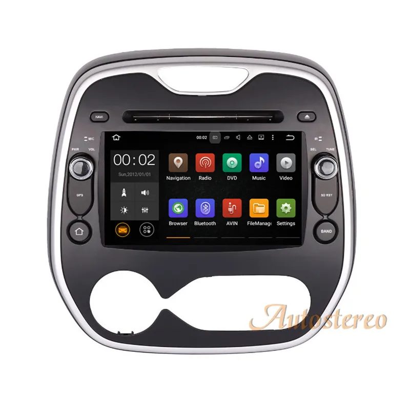 " дюймовый чистый Android 9,0 Автомобильный CD dvd-плеер gps навигация для Renault Captur CLIO 2011- мультимедийная лента рекордер головное устройство