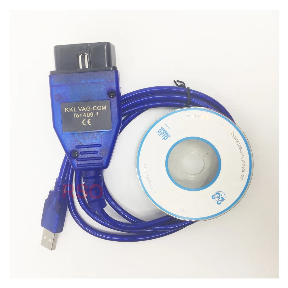 ForVAG KKL 409 USB FTDI OBD2 KKL409 диагностический сканер для VAG автомобилей серии V W/A udi/S eat