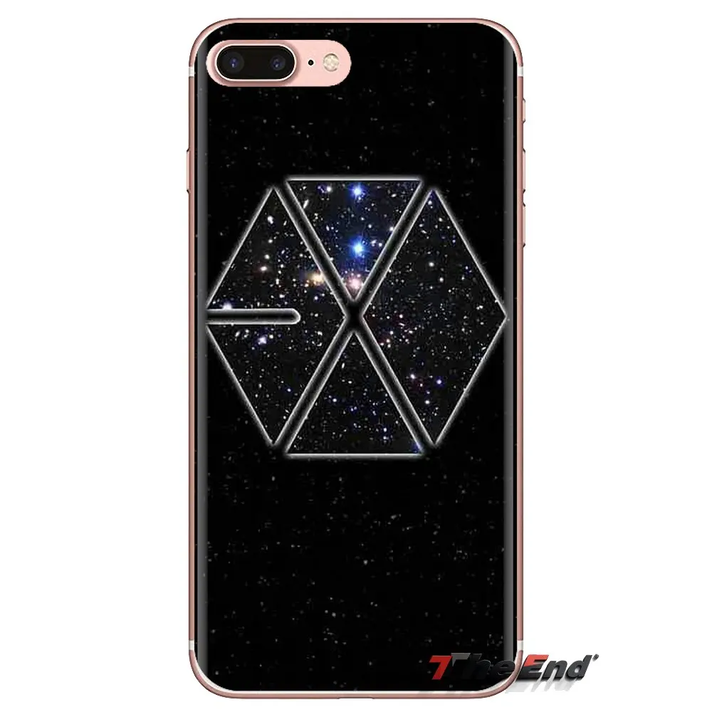 For LG G3 G4 Mini G5 G6 G7 Q6 Q7 Q8 Q9 V10 V20 V30 X Power 2 3 K10 K4 K8 2017 xiumin EXO south korean band TPU Transparent Cover |