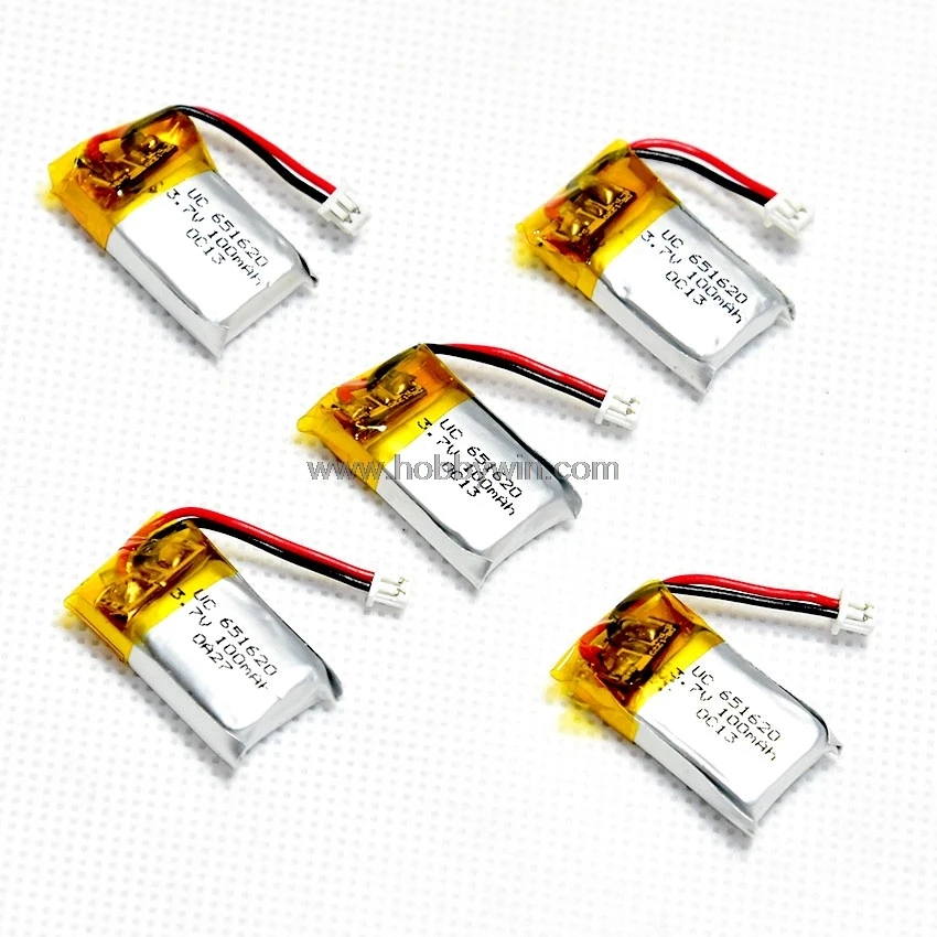 3 7 В/100 мАч 20C LiPO батарея 1 25 plug x5pcs для RC micro drone multirotor Lipolymer power|Детали и аксессуары| |