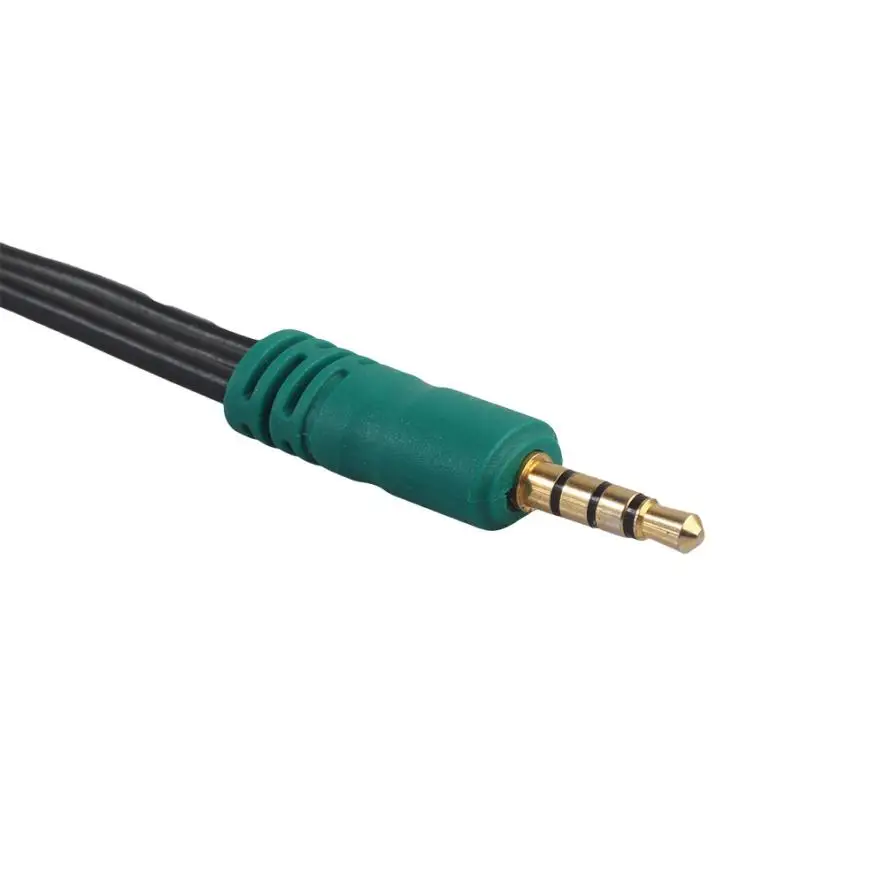 CARPRIE Высокое качество 3 5 мм AUX к RCA компонент зеленый синий красный YPbPr
