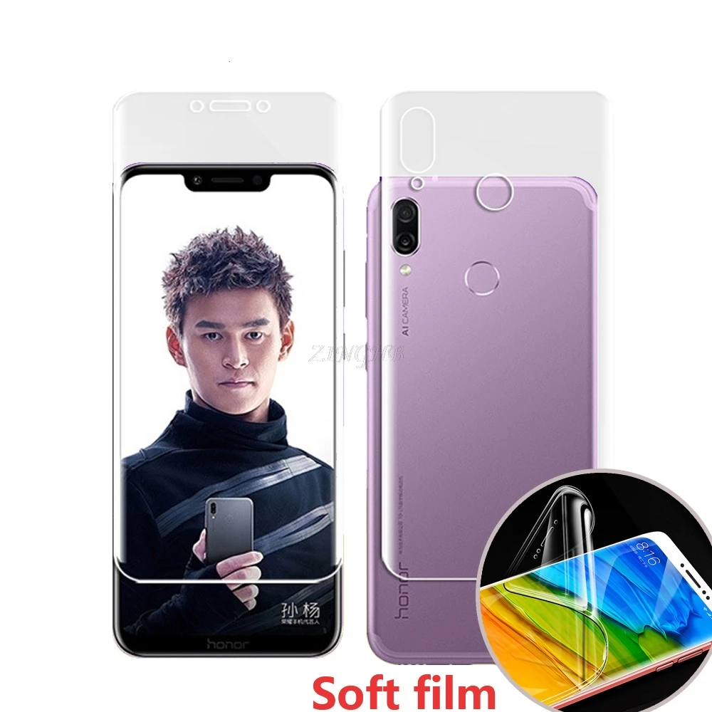 2 шт Передняя и задняя сторона из мягкого прозрачного Авто фиксированной ТПУ