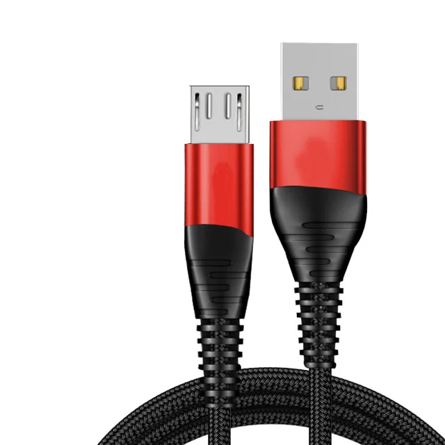 Suhach 2.4A микро USB кабель нейлон Быстрая зарядка USB кабель для передачи данных для samsung Xiaomi LG планшет Android мобильный телефон usb зарядный шнур
