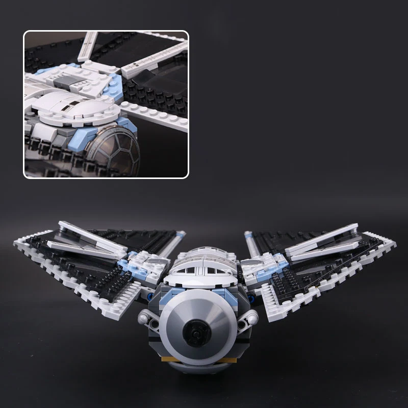 Star Series Wars 05048 Набор строительных блоков TIE Striker как детский совместимый подарок 75154