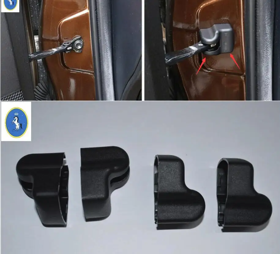 

Yimaautotrims Interior Refit Kit Fit For LEXUS NX NX200T NX300T 2015 - 2019 Inner Door Stop Rust Waterproof Protector Cover Trim