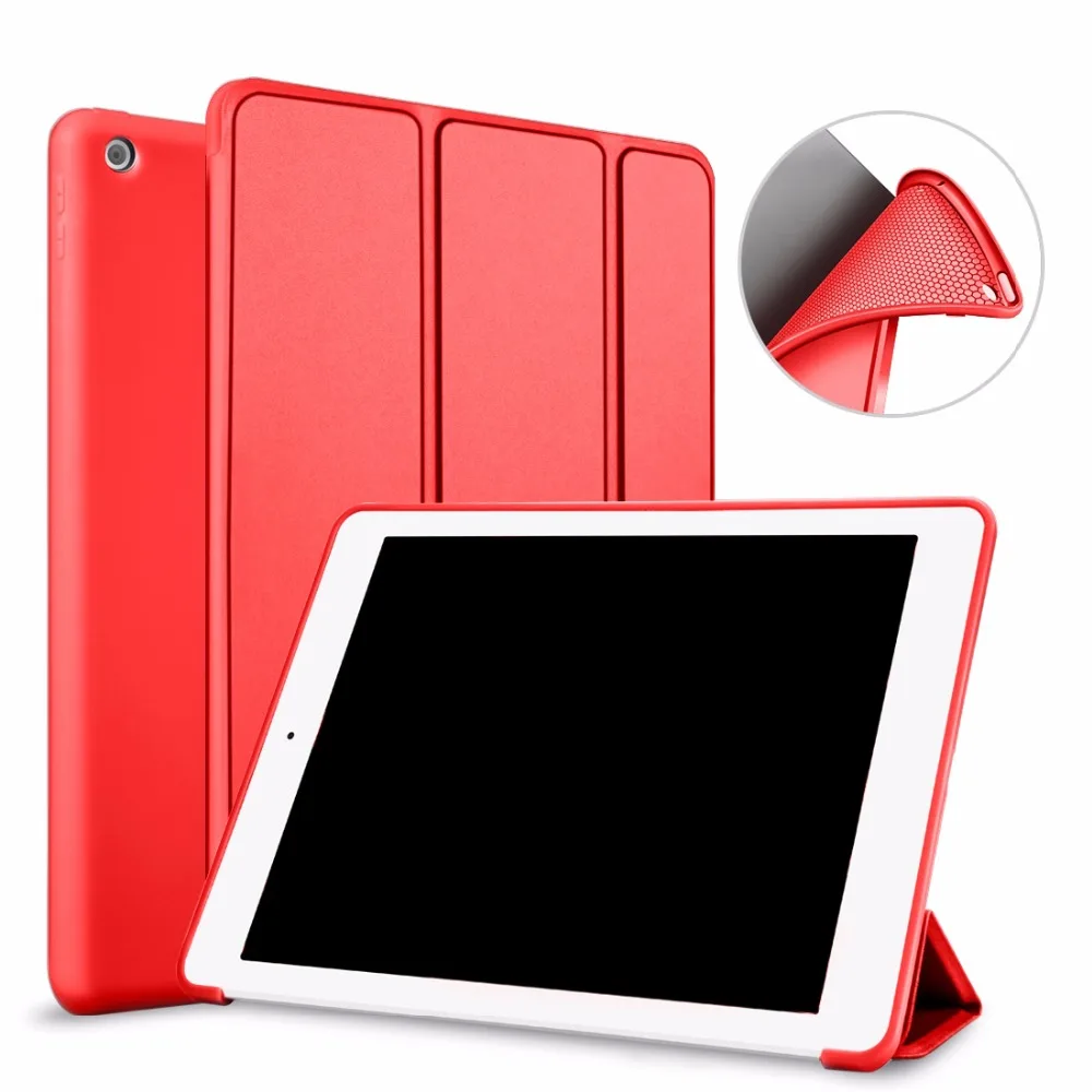 TopArmor Brand For New iPad Pro 10.5 inch 2017 PU leather Smart Cover Case Magnet wake up sleep for Pro10.5 A1701 A1709 | Компьютеры и
