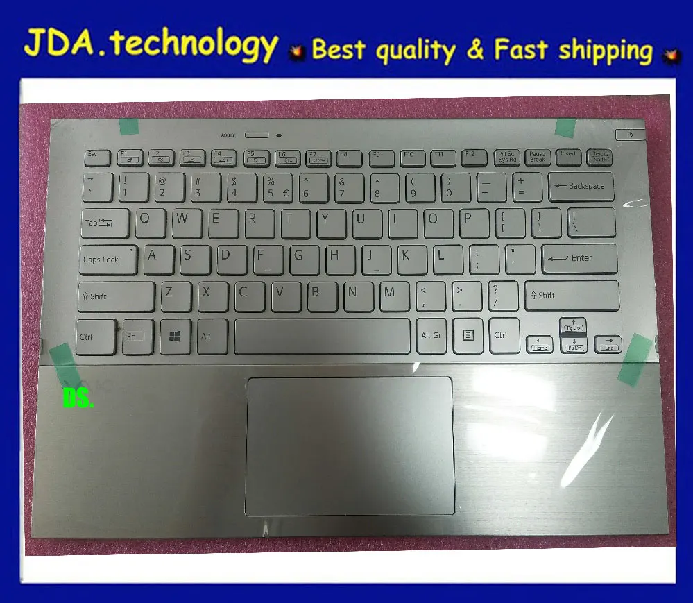 MEIARROW Новый/org верхний корпус для Sony VAIO Pro 13 SVP13 SVP132 английская клавиатура Упор рук