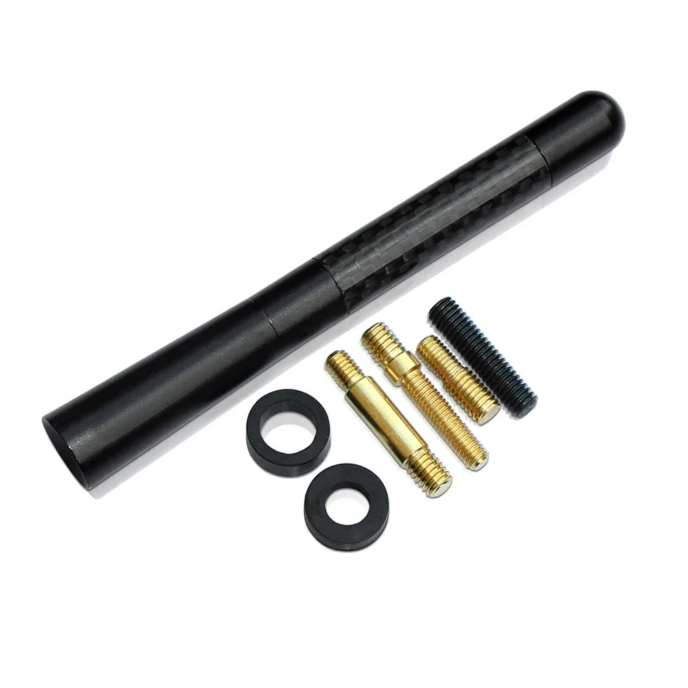 Автомобильная антенна из углеродного волокна с FM радио Модифицированная для Peugeot