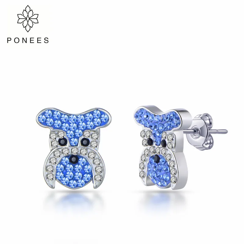 PONEES 2019 новые модные украшения в виде животных с кристаллами | Украшения и