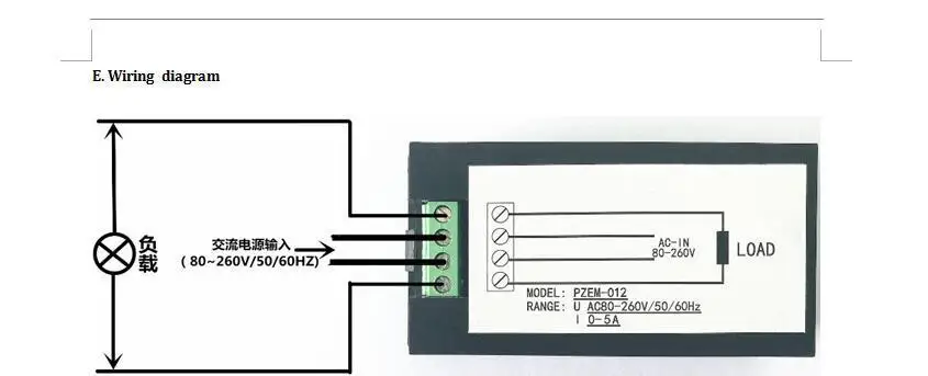 3в1 AC 110v 220v LCD цифровой вольтметр Амперметр измеритель мощности Электрический
