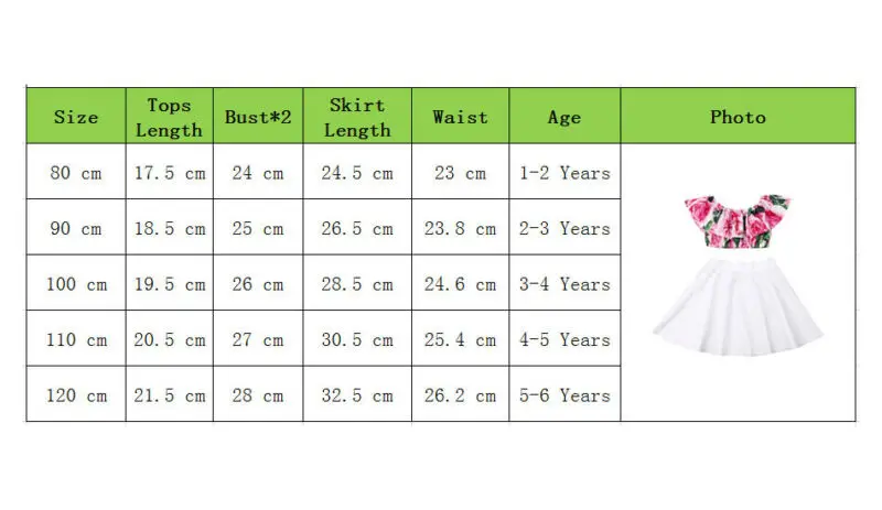 Комплект из 2 предметов одежда для малышей Детская летняя девочек топы с