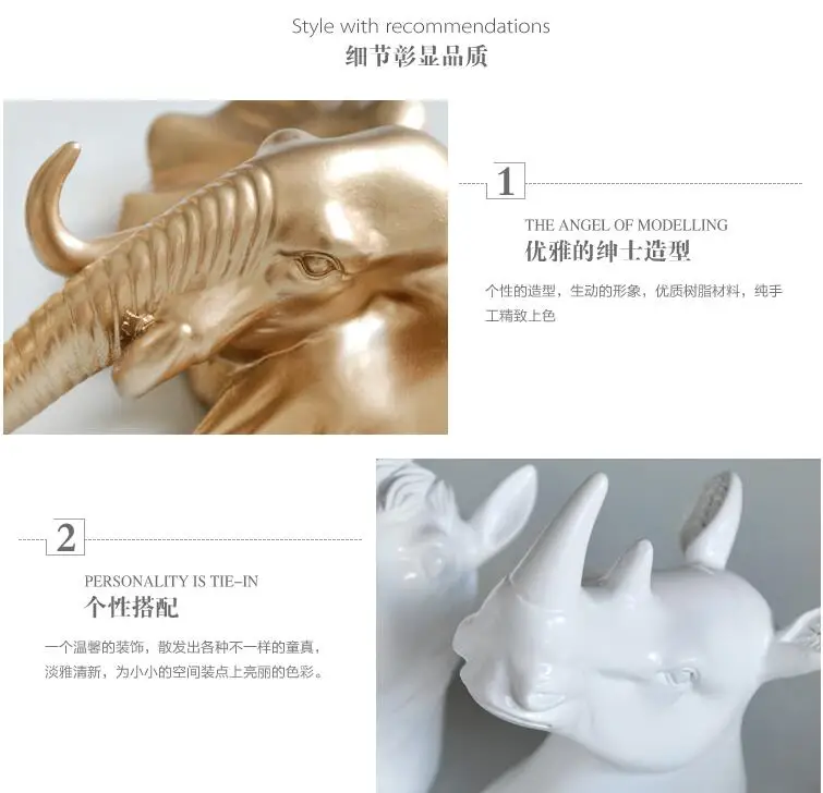 Креативные 3D настенные вешалки, декоративные дверные крючки, декоративные крючки для пальто, полимерные крючки, олень, носорог, слон, жираф, лошадь, Декор