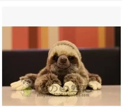 Бесплатная доставка новые милые плюшевые игрушки с тремя зубцами Ленивец TOYSCM 25