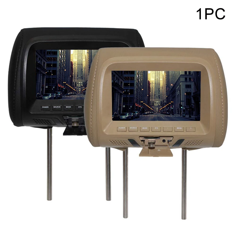 7 дюймов заднем сиденье автомобиля Встроенный Динамик цифровой Автомобильная