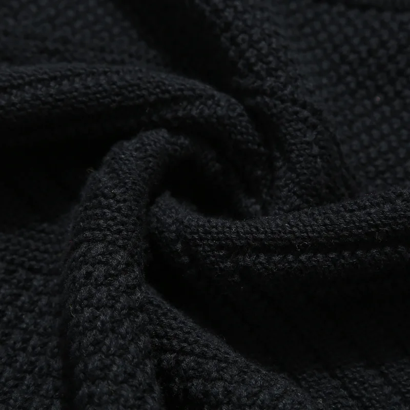 Новейший стильный Плюс Размер мужские хлопок свитер с длинным рукавом свитера