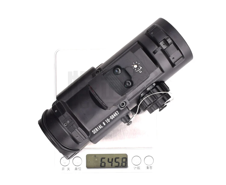 Holy warrior Tactical DR БЫСТРЫЙ съемный 1X-4X Регулируемый двойной ролевой красный точечный прицел страйкбольный прицел для охоты