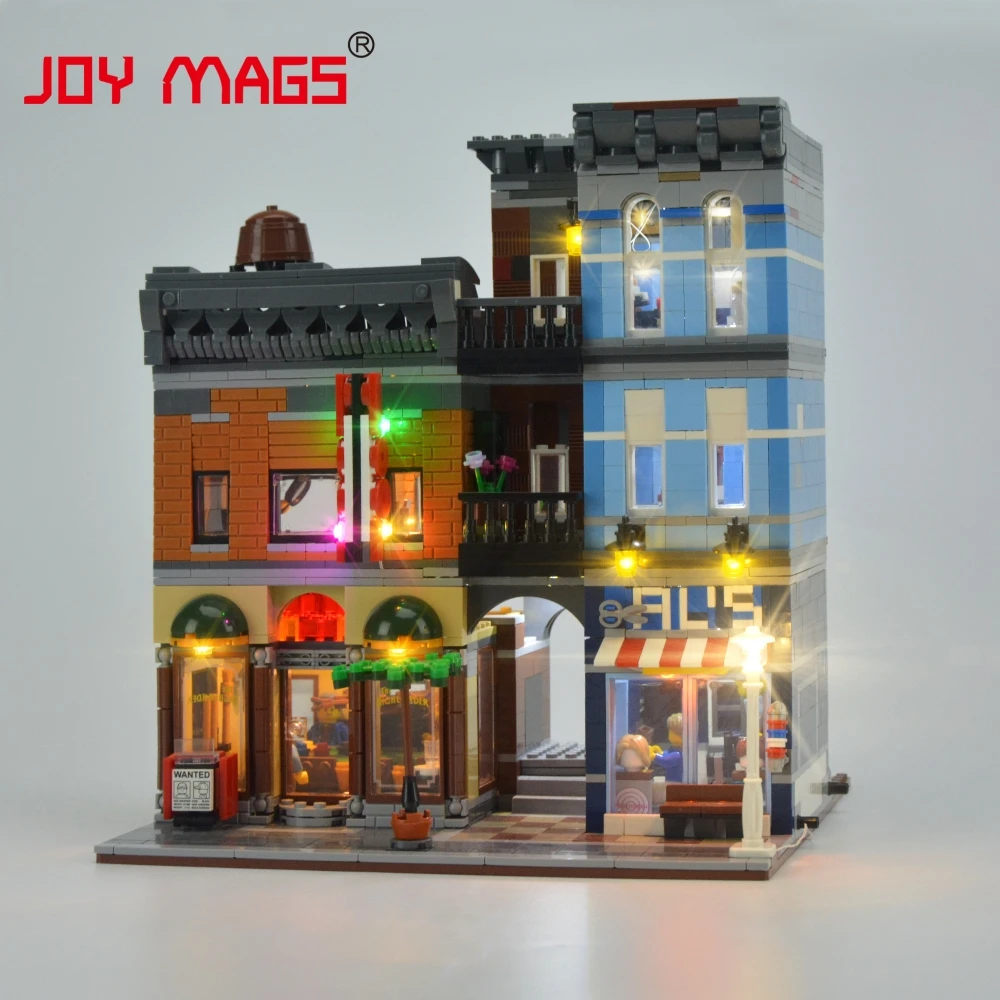 Комплект со светодиодсветильник кой JOY MAGS для 10246 творческого детектива