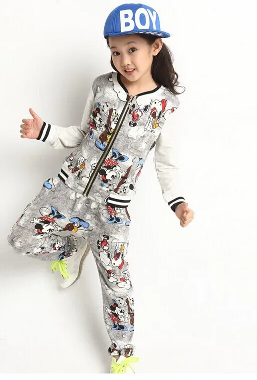The new children's clothing children wear autumn big virgin girls suit pants spring and Tong Kit|suit without jacket|pants shortssuit linen |