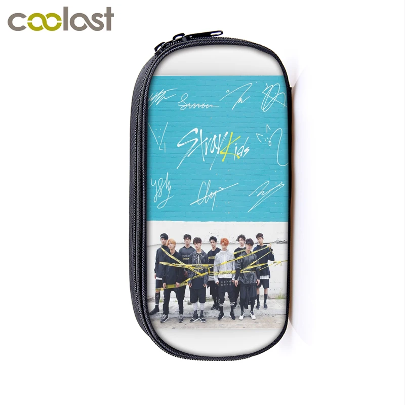 KPOP бродячие Детские косметички женская косметичка StrayKids MINHO JISUNG WOOJIN CHANGBIN FELIX корейский подростковый пенал