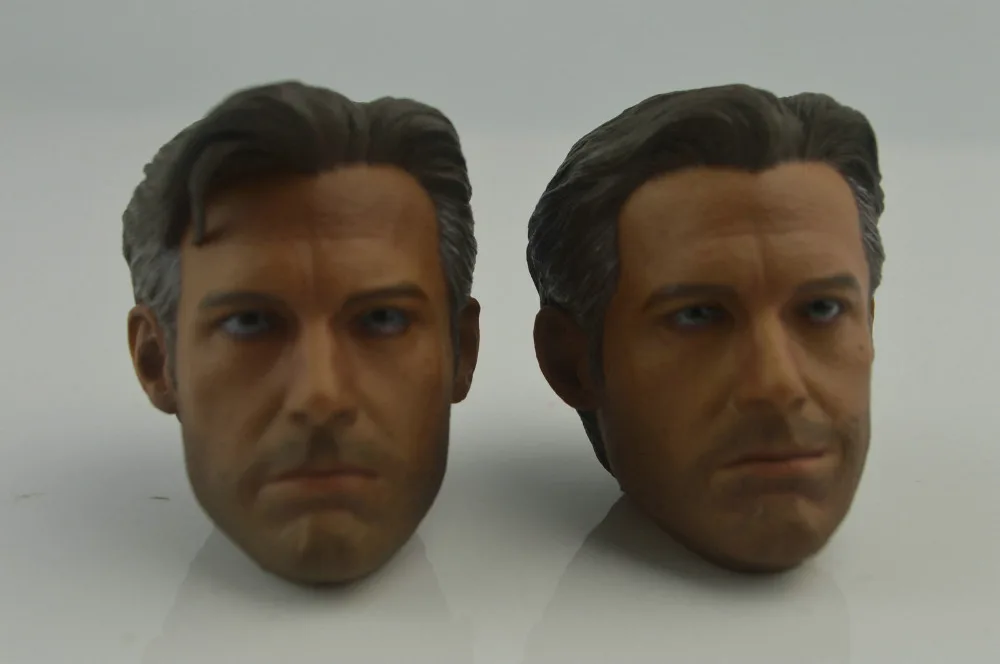 first-rate Ben Affleck 1/6 Head Sculpt x2 for Hot Toys Bruce Wayne Custom Body | Игрушки и хобби