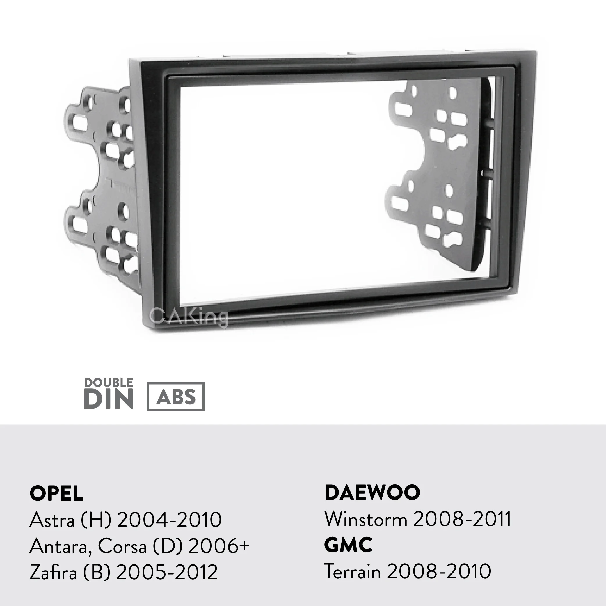 Автомобильная фасция Радио панель для DAEWOO Winstorm 2008 2011/GMC Terrain 2010 (черный) Dash Kit Facia