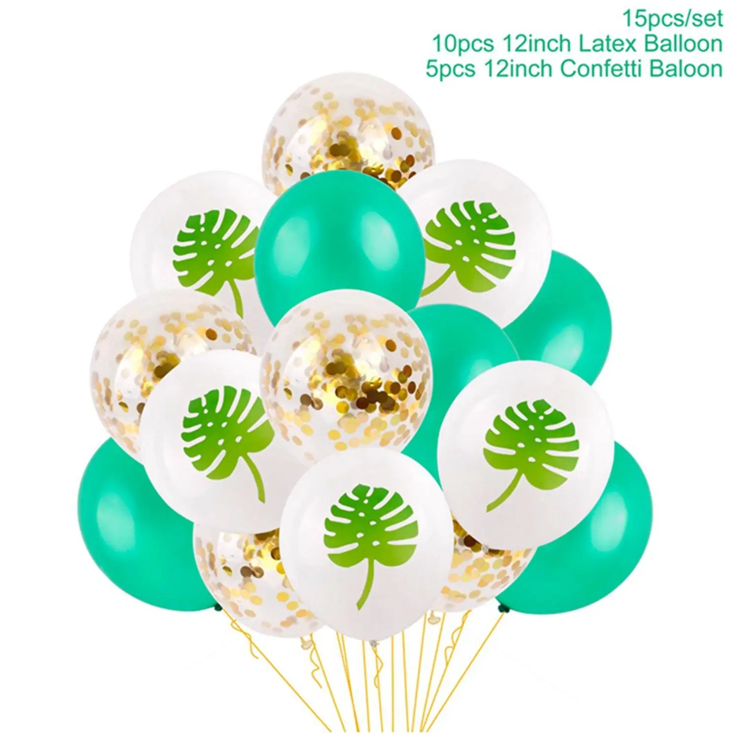 Turtle leaf ballon 2 Украшение в виде фламинго, сделай сам, сплав, фламинго, ключ, подвеска, воздушный шар, тропические вечерние принадлежности, декор для дня рождения, свадебные подарки для гостей - Цвет: Turtle leaf ballon 2