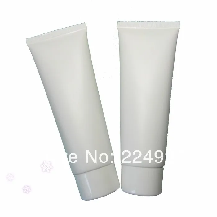 Бесплатная доставка 20 шт./лот высокое качество 100 г белая ПВХ Косметическая