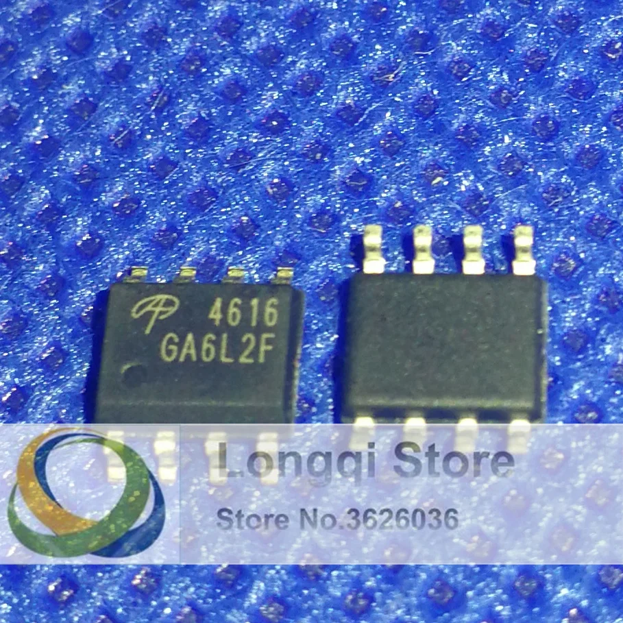 10 шт. AO4616L AO4616 4616 Φ SOP 8 MOSFET N/SOIC 30 в 8A/7A дополнительные полевые эффекты для улучшения