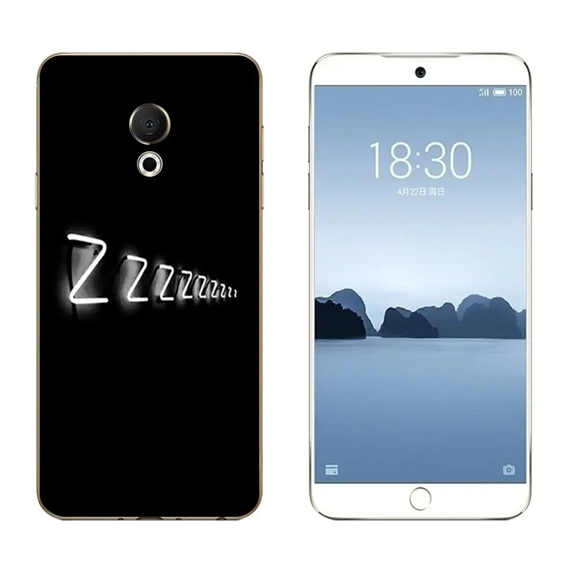 5.46&quot for Meizu 15 Lite Soft TPU Silicone Case M15 Back Cover Coque Fundas BIG GUN Printing For Meilan Capa |