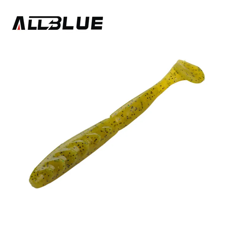 ALLBLUE соленая Рыболовная Приманка 10 шт./лот 7 см/2 г с солью искусственная Мягкая