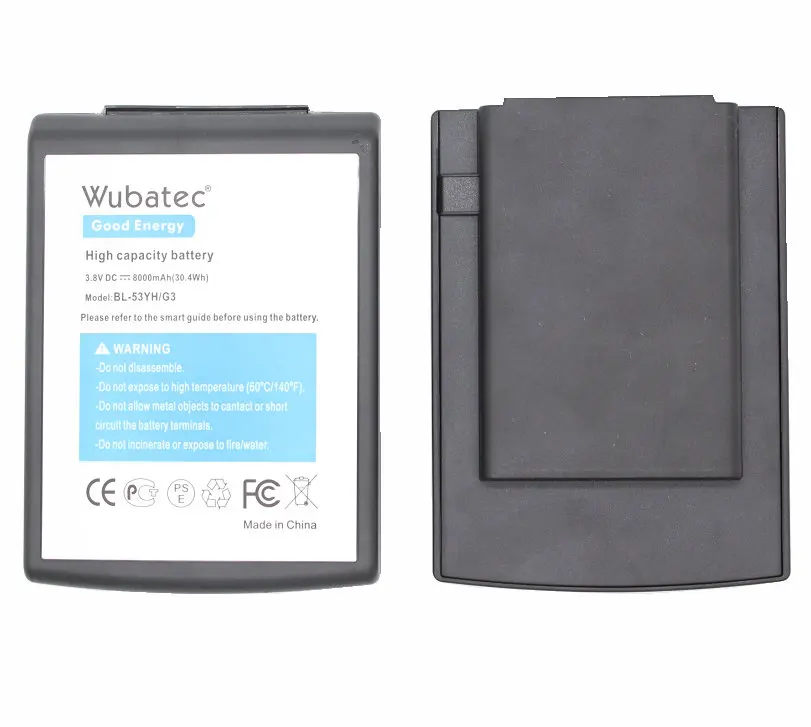 Wubatec 3x8000mAh G3 телефон с увеличенной батареей и ТПУ чехол для LG D855 D858 D859 F400 F460 D830 D850 D851