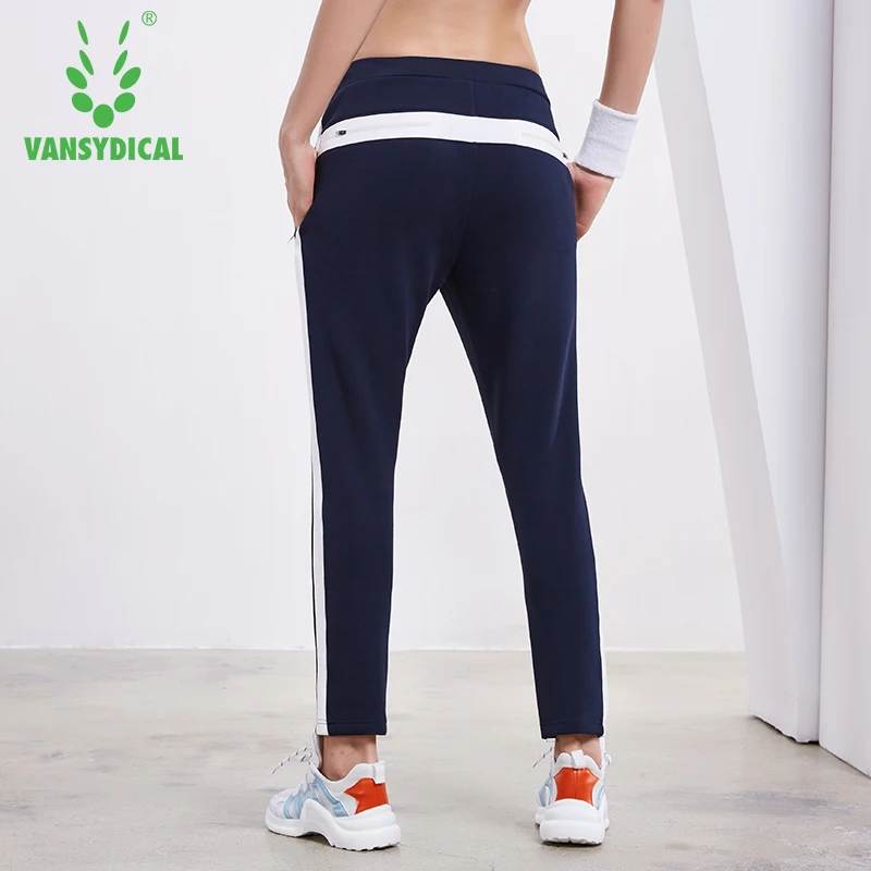 Vansydical женские спортивные штаны для йоги и бега леггинсы тренажерного зала