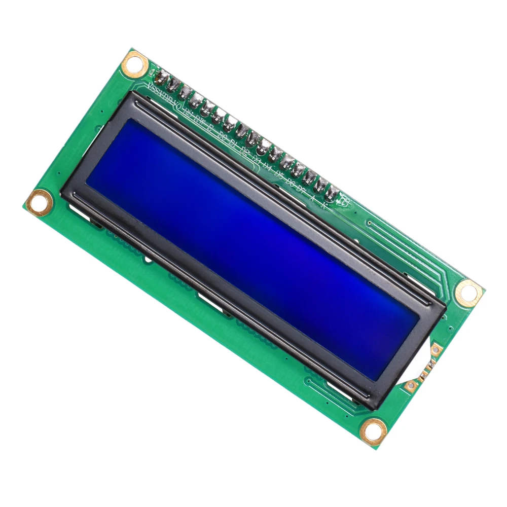 Модуль ЖК дисплея для ATMEGA328 ATMEGA2560 Raspberry Pi UNO 2 шт. 1602 дюйма 16x2 символа Синий