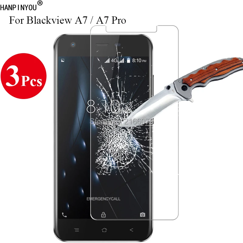 3 шт./лот новинка 9 H 2.5D закаленное стекло Защита экрана для Blackview A7/A7 Pro 5 0 &quot