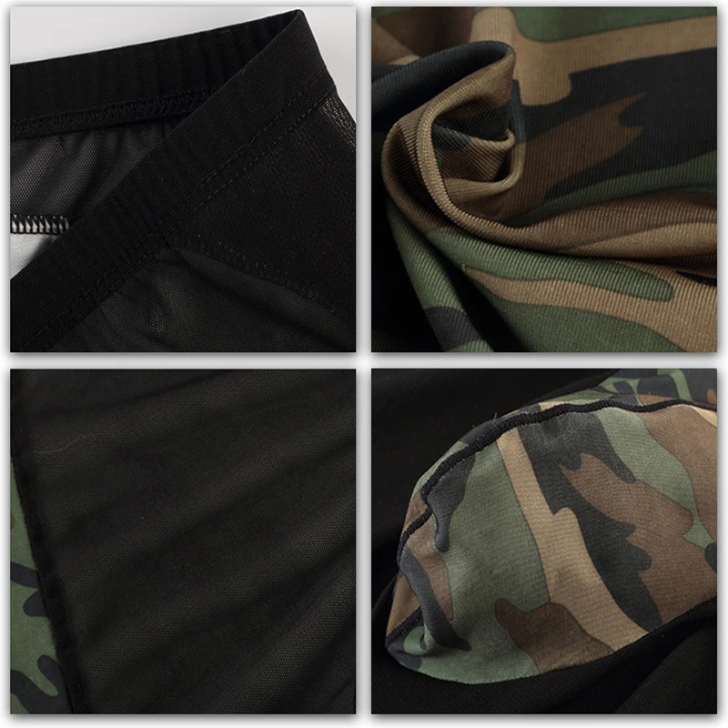 Брюки мужские сетчатые камуфляжные пикантное удобное Прозрачное нижнее белье