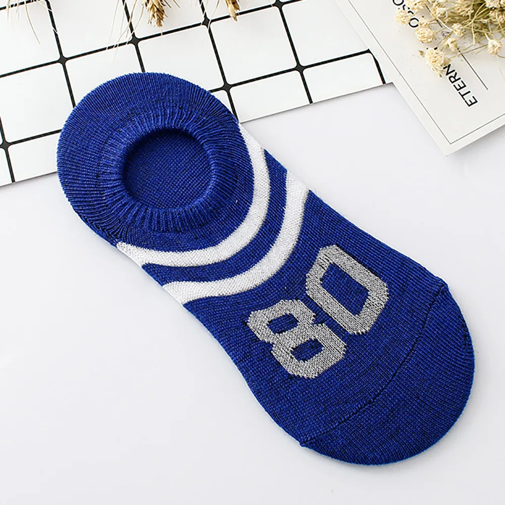 1 пара модных женских носков ярких цветов с простым цифровым принтом удобные