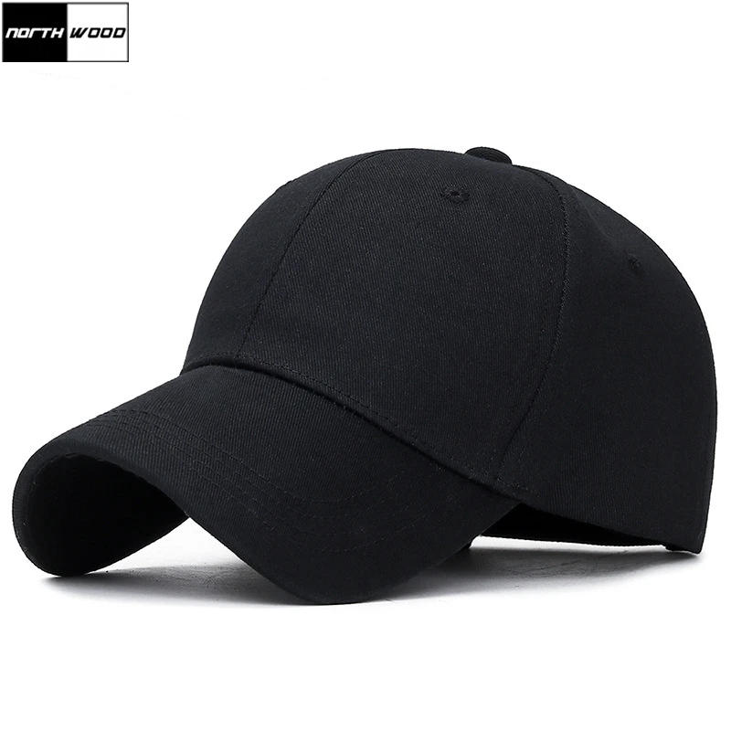Мужская однотонная Бейсболка [NORTHWOOD] черная унисекс бейсболка бейсболка|Мужские