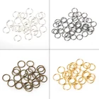 Зажим для волос Женский, золотистый, серебристый, с бусинами для дредов, 810 мм, 200 шт.