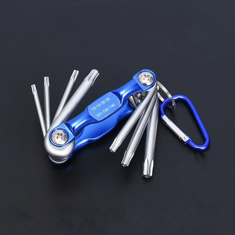 8 шт. набор складных шестигранных ключей мини метрическая система Внутренняя