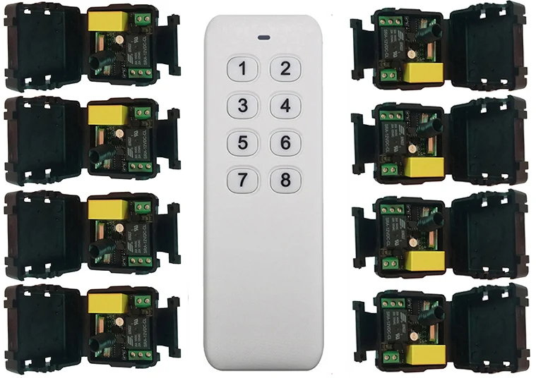 Выключатель света с дистанционным управлением 1000 м В переменного тока 1 канал |